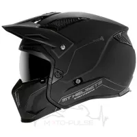 Мотошлем Flip-up MT Streetfighter SV Solid Black Mat (XL) (MP)