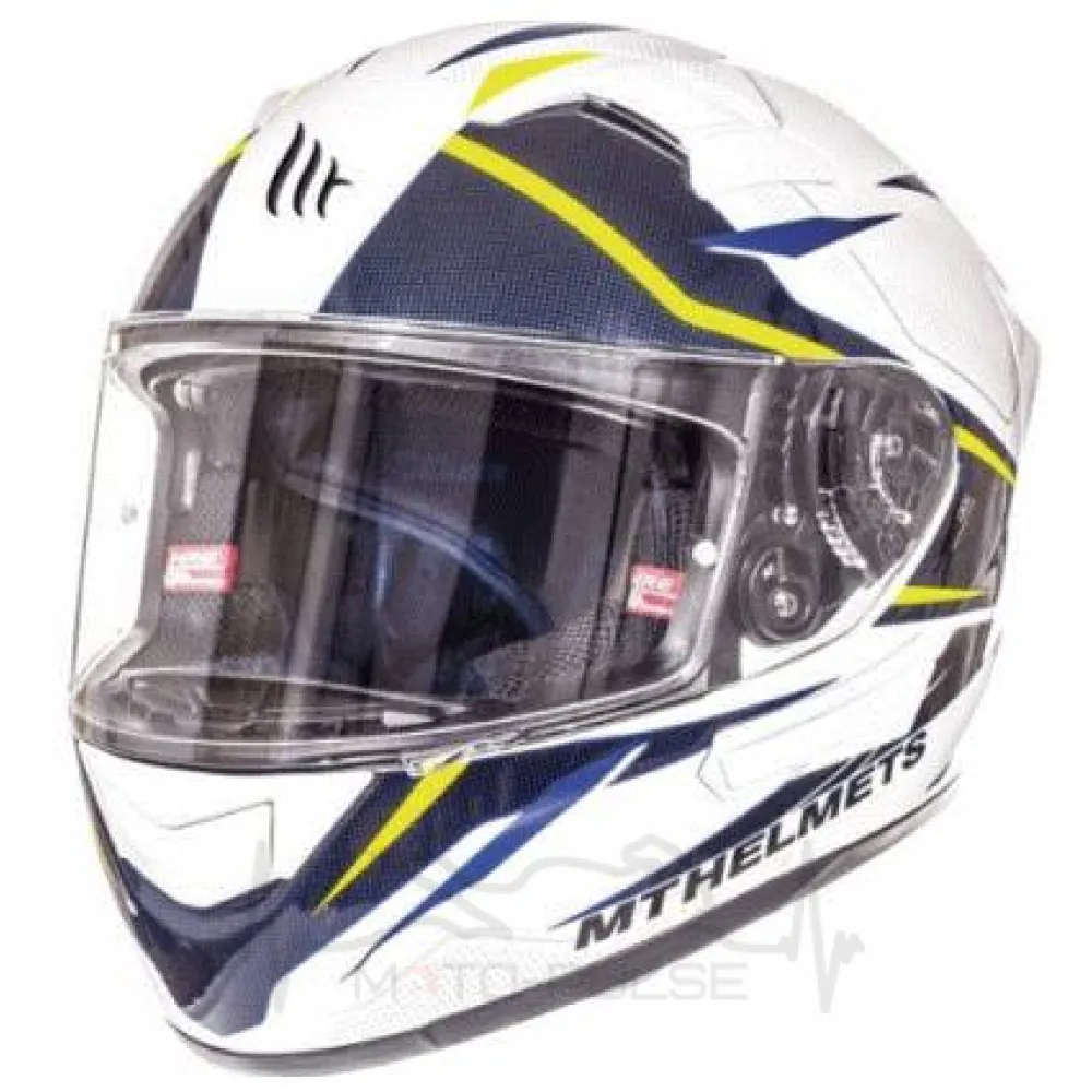 Мотошлем MT KRE SV Intrepid Fluor Yellow ( M)