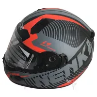 ШЛЕМ ИНТЕГРАЛ NENKI FF-856 MATTE GREY RED (L)
