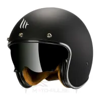 Мотошлем Открытый MT LE MANS 2 SV matt black (M) DN