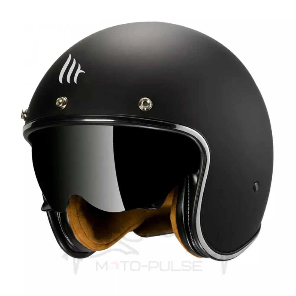 Мотошлем Открытый MT LE MANS 2 SV matt black (S) DN