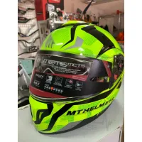 Мотошлем Flip-up MT Atom SV Divergence Yellow/Black (M) MP