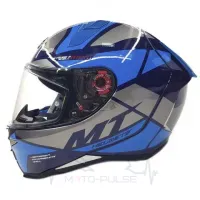 Мотошлем MT Revenge 2 Scalpel A7 Gloss Blue (M)