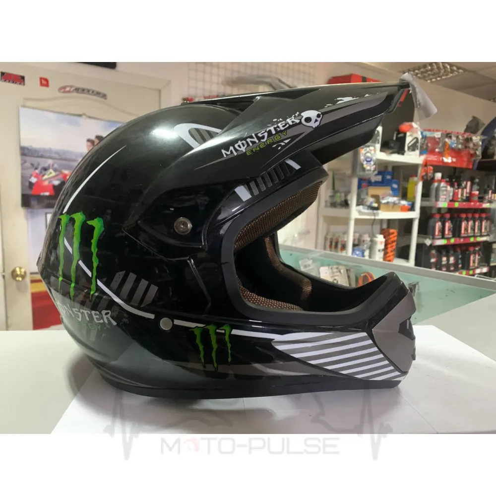 Мотошлем Кросс/Эндуро Monster Energy XXL