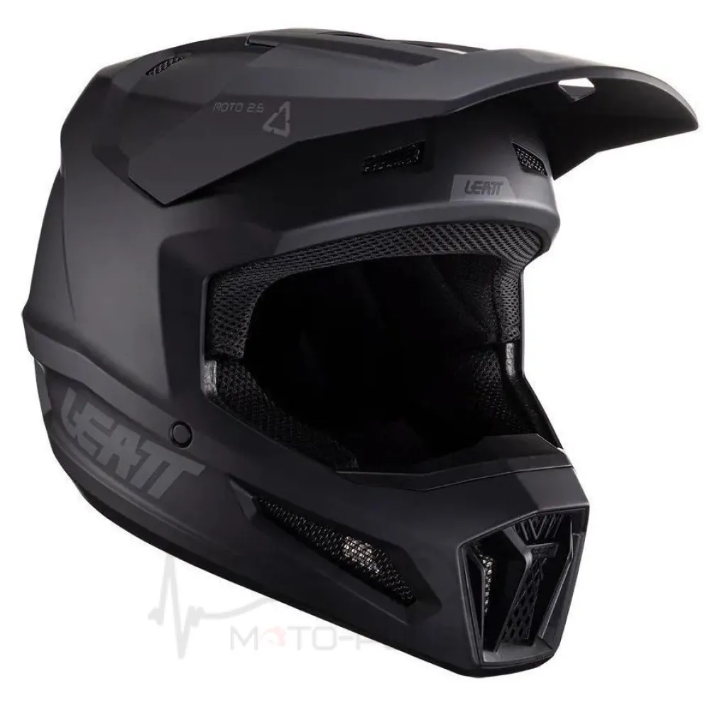 Мотошолом LEATT Helmet Moto 2.5 Stealth XXL (63-64)