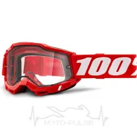 Окуляри 100percent  STRATA 2 Goggle Red - Clear Lens