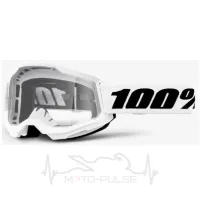 Окуляри 100% STRATA 2 Goggle [White] Clear Lens