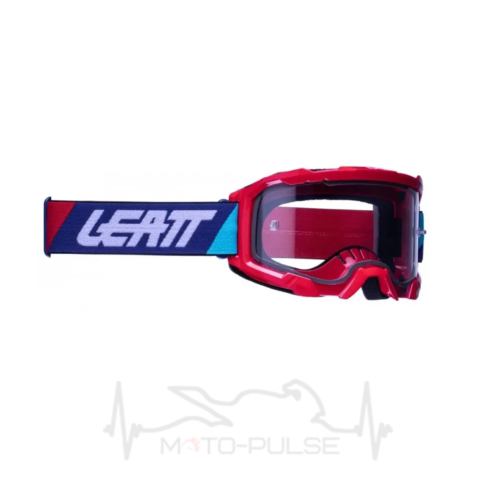 Очки кроссовые LEATT Goggle Velocity 4.5 - Clear [Red]