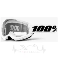Очки 100% STRATA 2 Goggle [White] Clear Lens