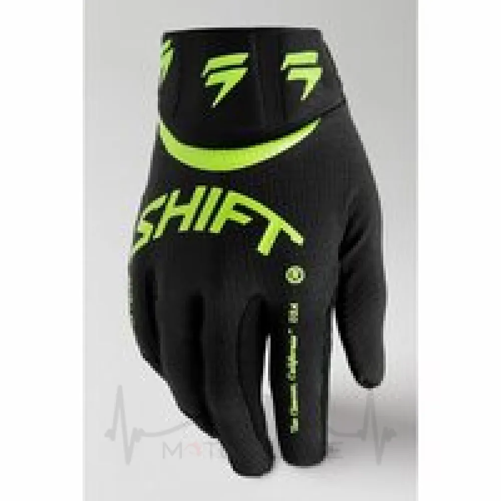 Мотоперчатки детские  SHIFT YOUTH WHITE LABEL BLISS GLOVE [BLACK] YM