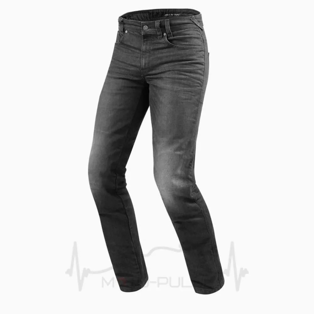 Мотоджинсы REVIT VENDOME 2 RF L34  текстиль dark grey (33) FPJ027 6161