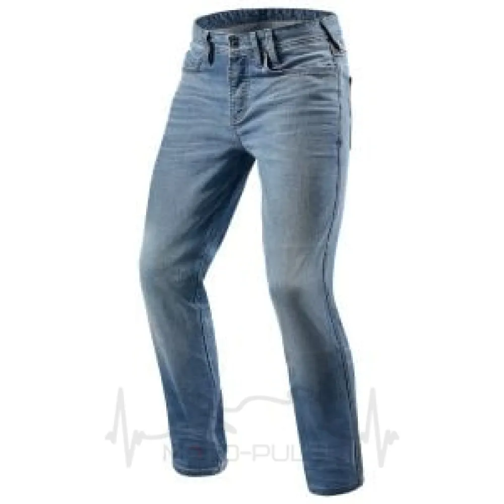 Мотоджинсы REVIT PISTON L34  текстиль medium blue used (31)  FPJ038 6331