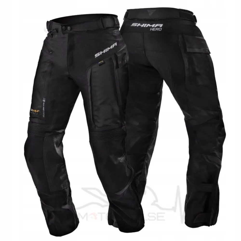 Мотоштани SHIMA HERO 2.0 Black (XXXXL)