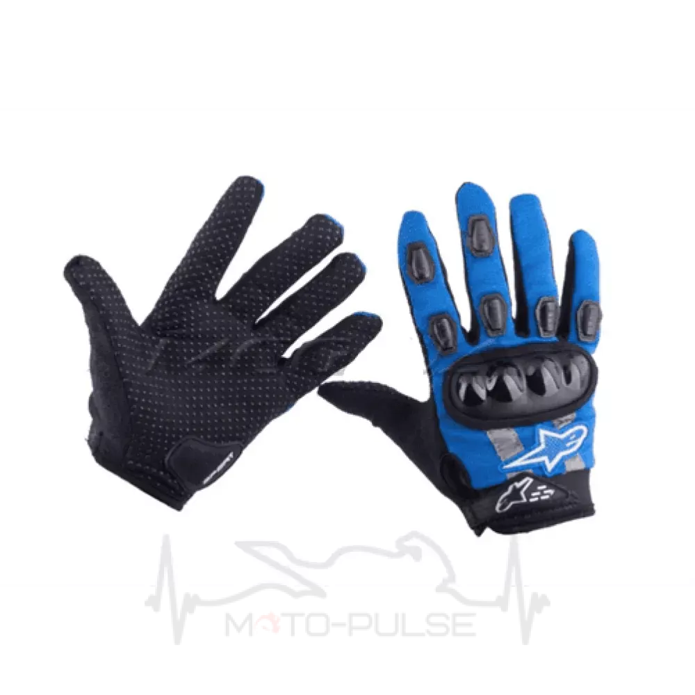 Мотоперчатки текстиль Alpinestars blue реплика M