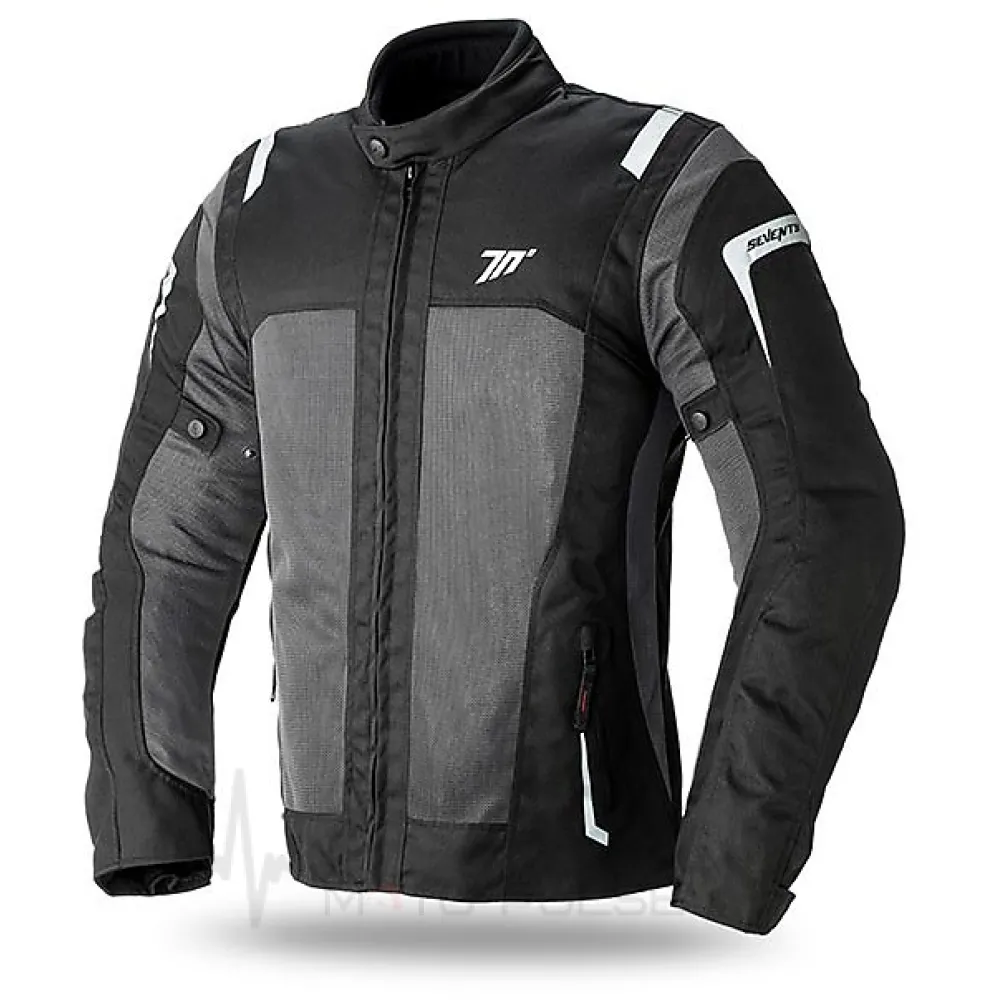 Мотокуртка Женская Seventy SD-JT46 Summer Touring Woman White/Black (M)