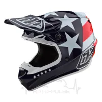 МотоШолом TLD SE4 POLYACRYLITE [FREEDOM RED / WHITE] L