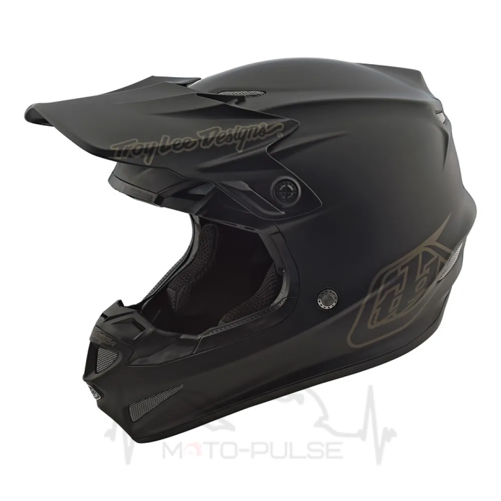 МотоШолом TLD SE4 POLYACRYLITE [MONO BLACK] L