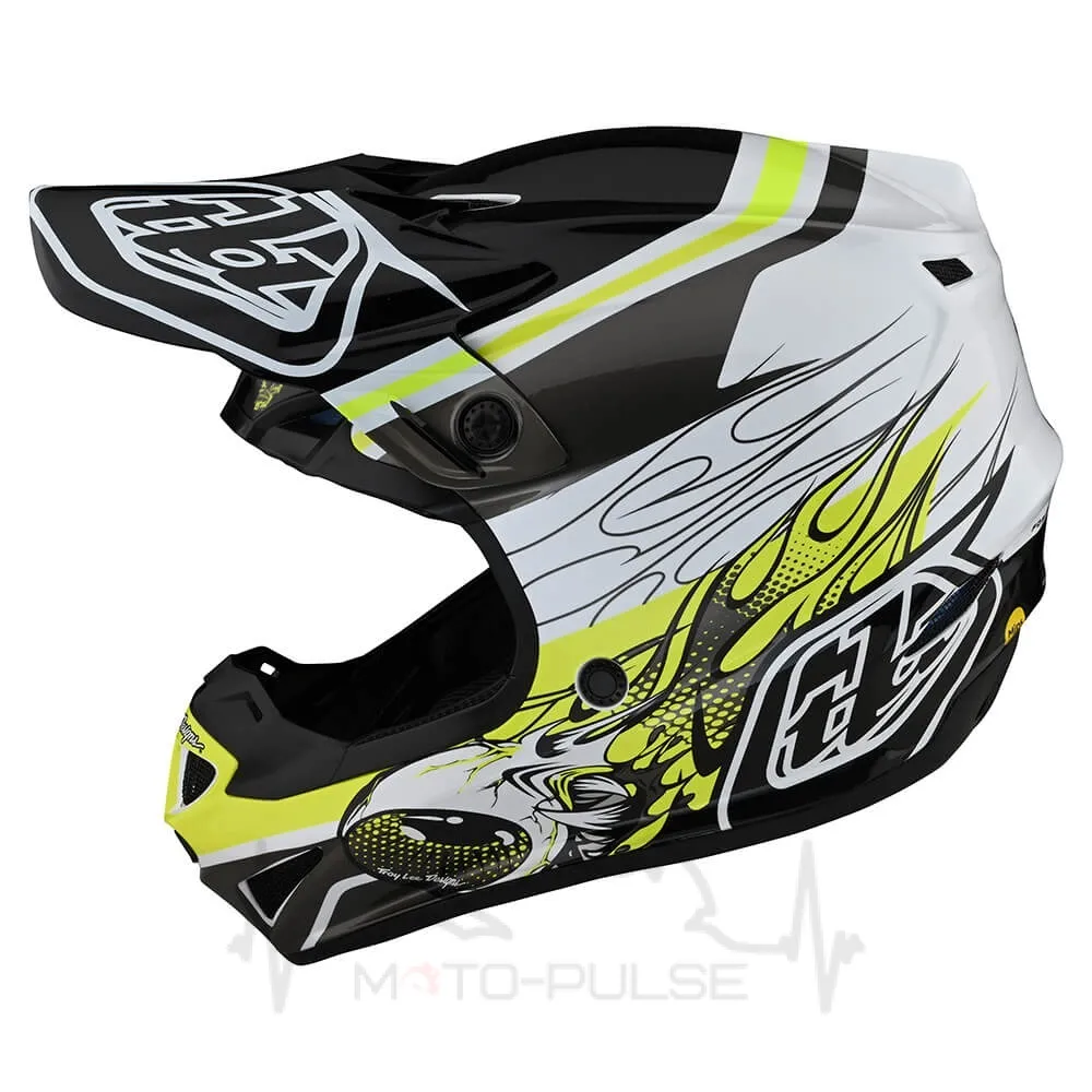 МотоШолом TLD SE4 POLYACRYLITE [SKOOLY BLACK] M