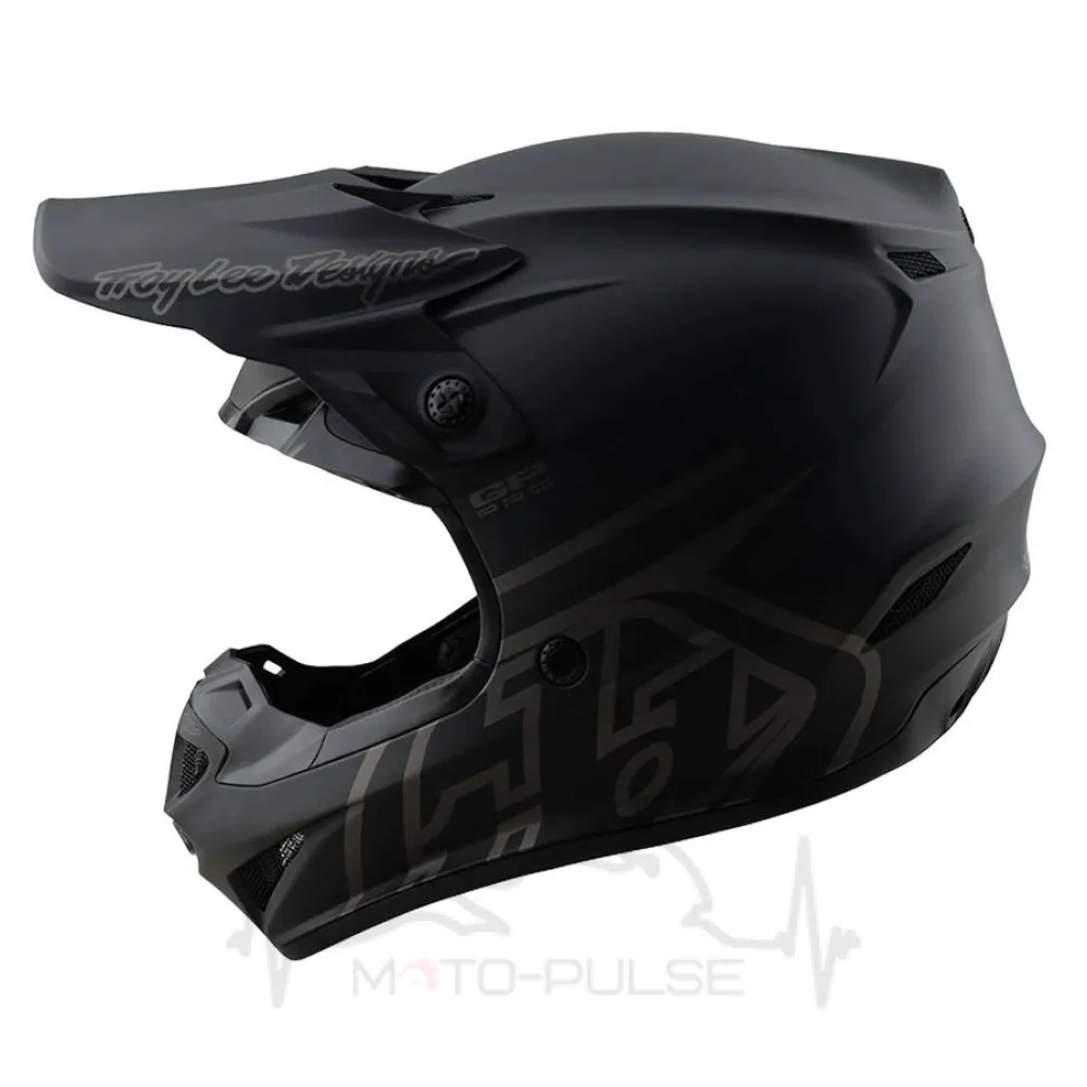 Мото шолом TLD GP PRO HELMET; MONO [BLACK] M