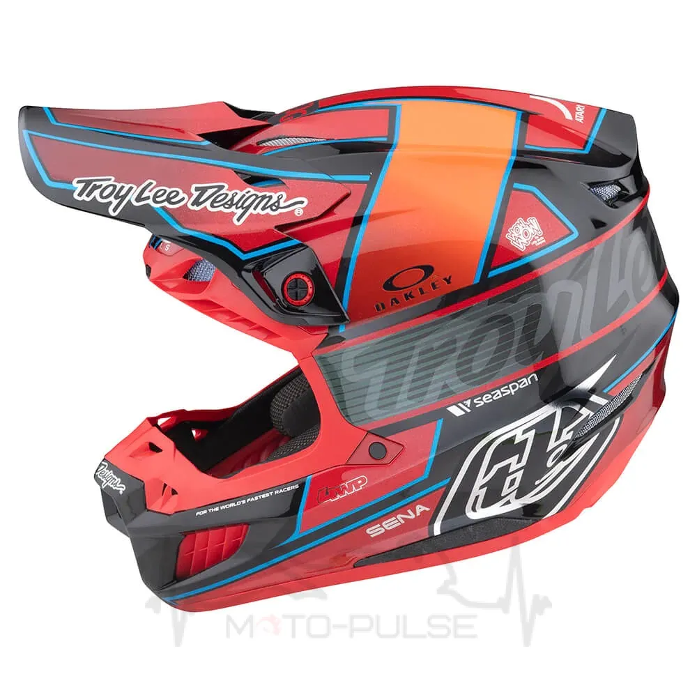 Мото Шолом TLD SE5 Carbon Helmet [Team Red] M