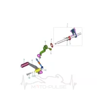 Важіль ніжки кпп Bajaj Dominar 400 JF561408