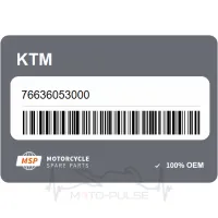 Прокладка клапанной крышки  KTM SMC 690 76636053000