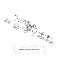 Сальник помпы 34.5x15x9 Duo KTM 890\790 Adventure 0760153459