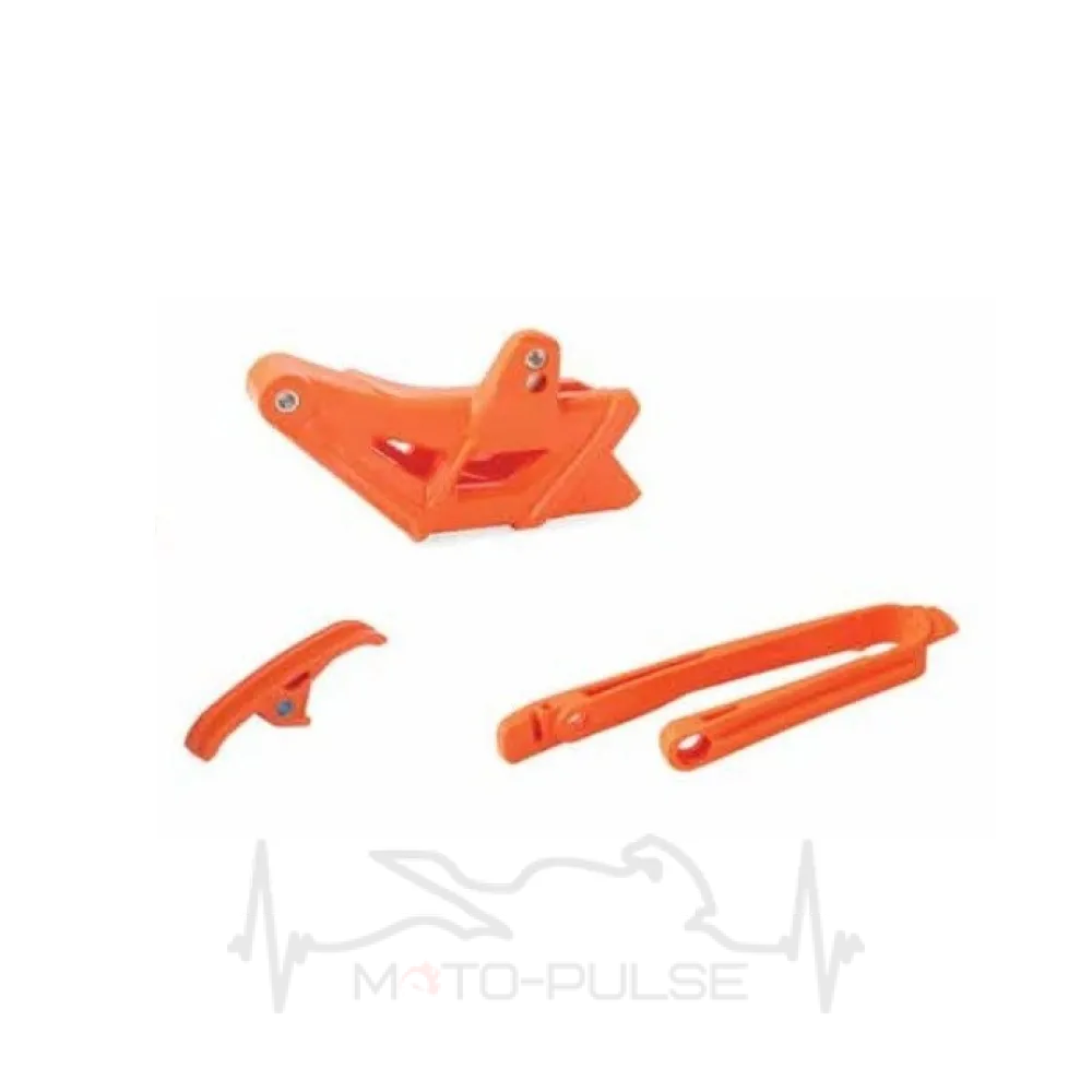 Слайдер цепи + ловушка Polisport Chain guide + swingarm slider - KTM/Husqvarna [Orange]