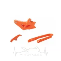 Слайдер цепи + ловушка Polisport Chain guide + swingarm slider - KTM/Husqvarna [Orange]
