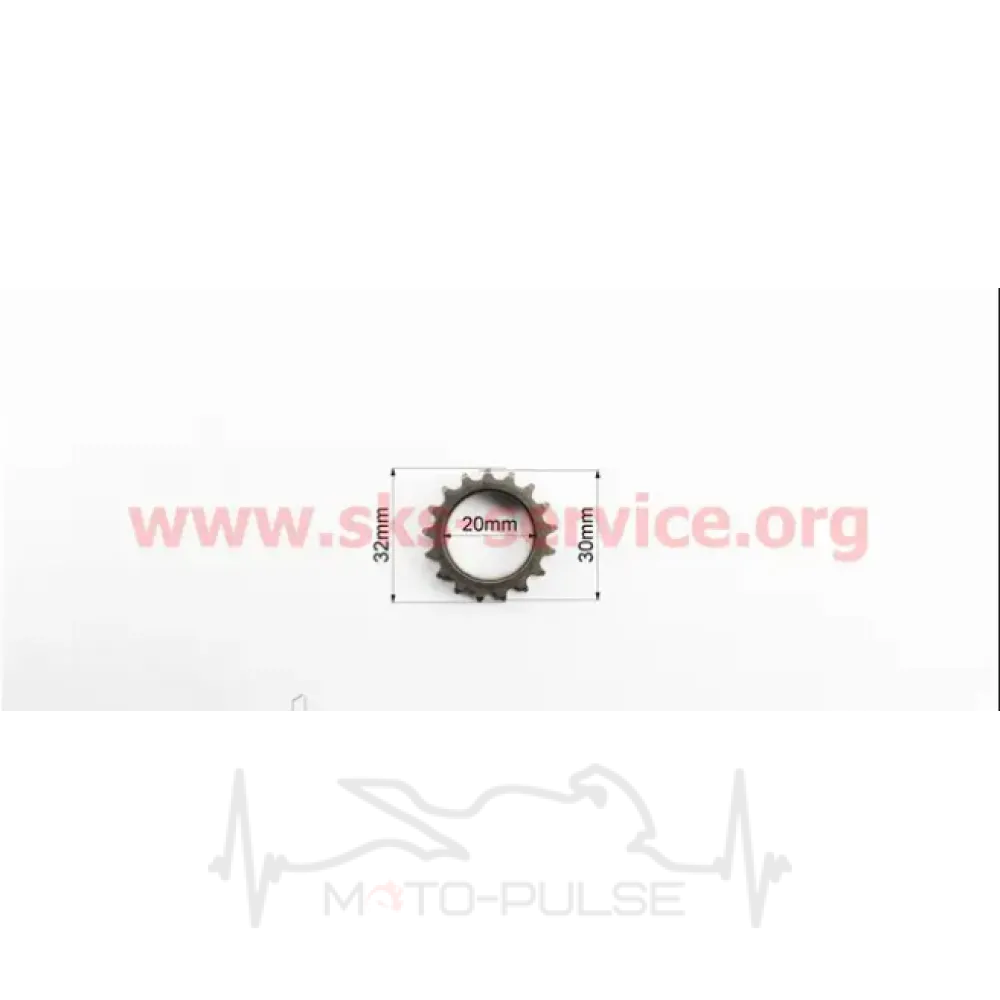 Шестерня коленвала цепи  грм GY6 150 Mototech