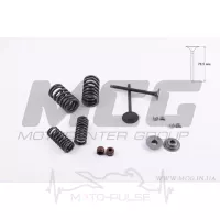 Клапана (пара, в сборе)   4T CB125   (L-76 mm)