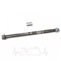 Ось переднего колеса + гайка shineray 250-6B