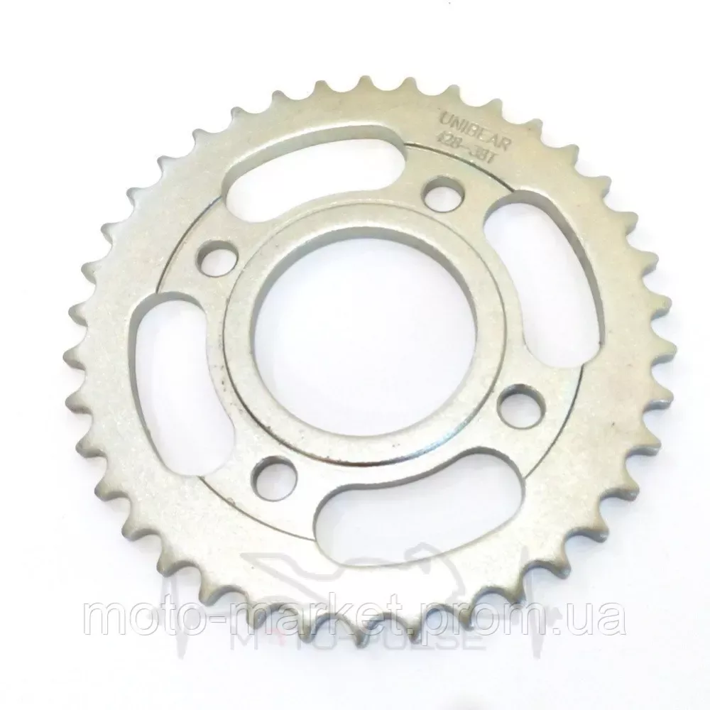 Звезда задняя 428*38  диаметр 58mm меж 90mm